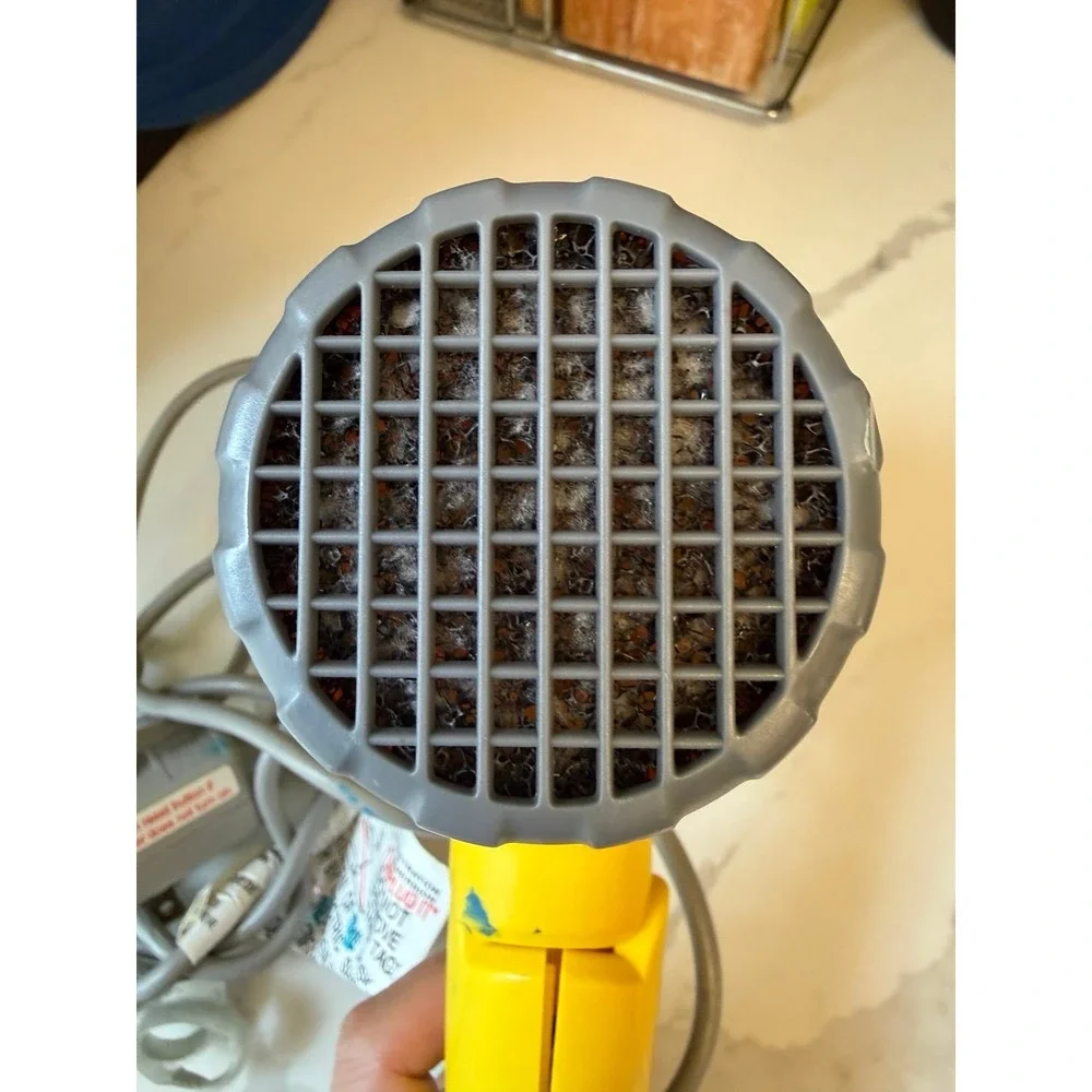 Drybar Baby Buttercup Travel Hair Blow Dryer Yellow For Parts only